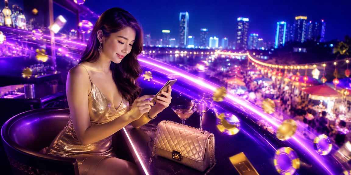 Khung cảnh chợ đêm TP. Hồ Chí Minh với người chơi VIP nhận bonus và trao đổi với đội hỗ trợ