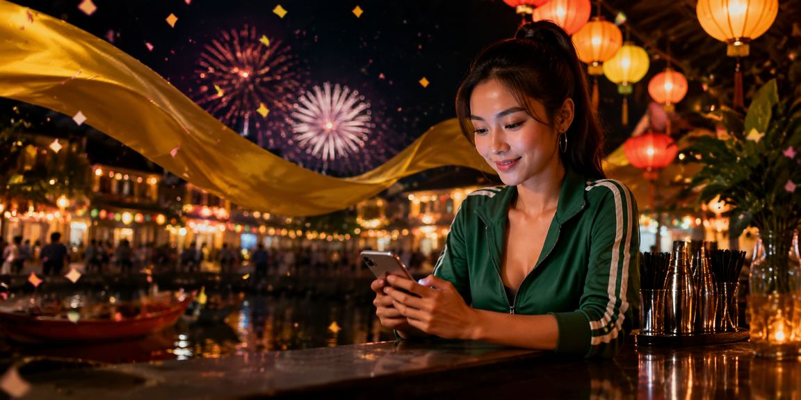Đèn lồng Hội An lung linh – biểu tượng cho chương trình cashback và tiền thưởng