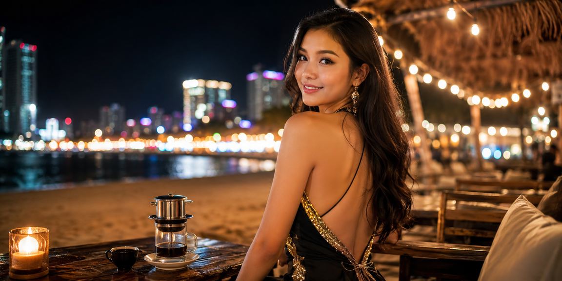 Người chơi thư giãn bên ly cà phê tại Nha Trang trong lúc xem ưu đãi casino trực tuyến